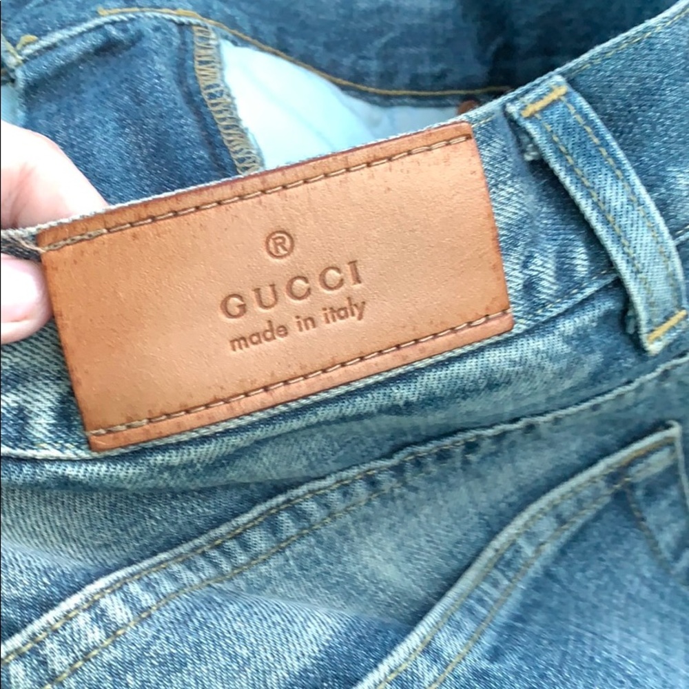 Gucci jeans barley worn AMAZING CONDITION!!!